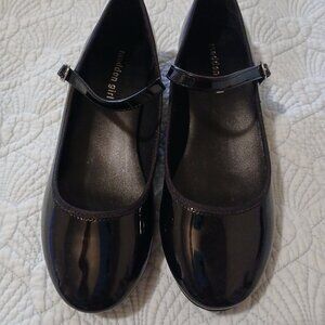 Women's Black Patten Leather Mary Janes. Size 9M. Brand New.